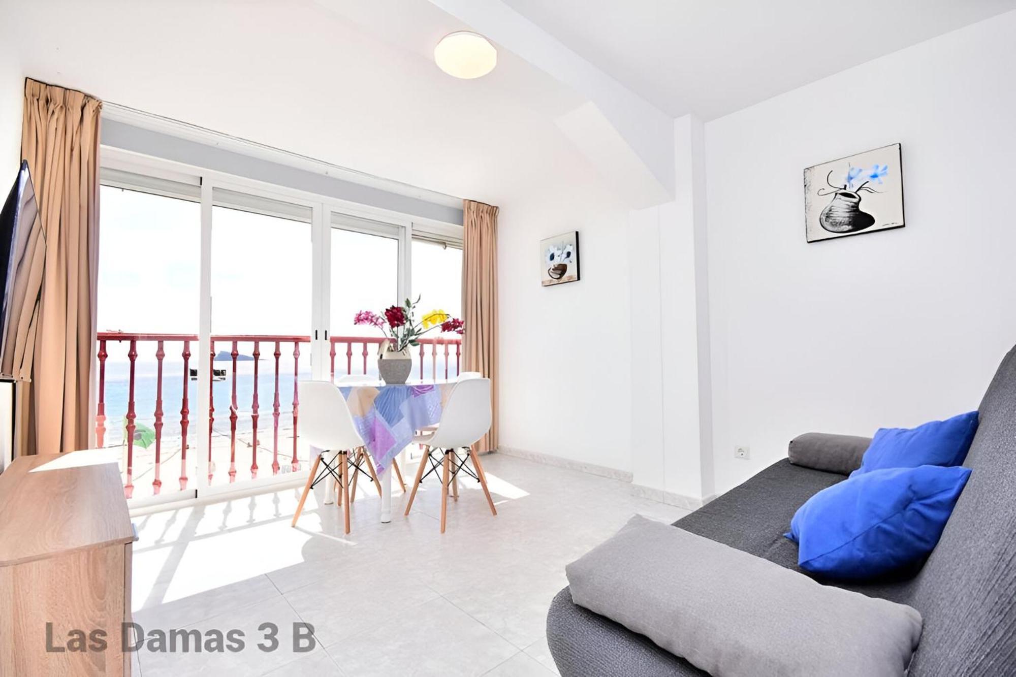 Las Damas 3B Beach Front - Pool & Parking 貝尼多姆 外观 照片