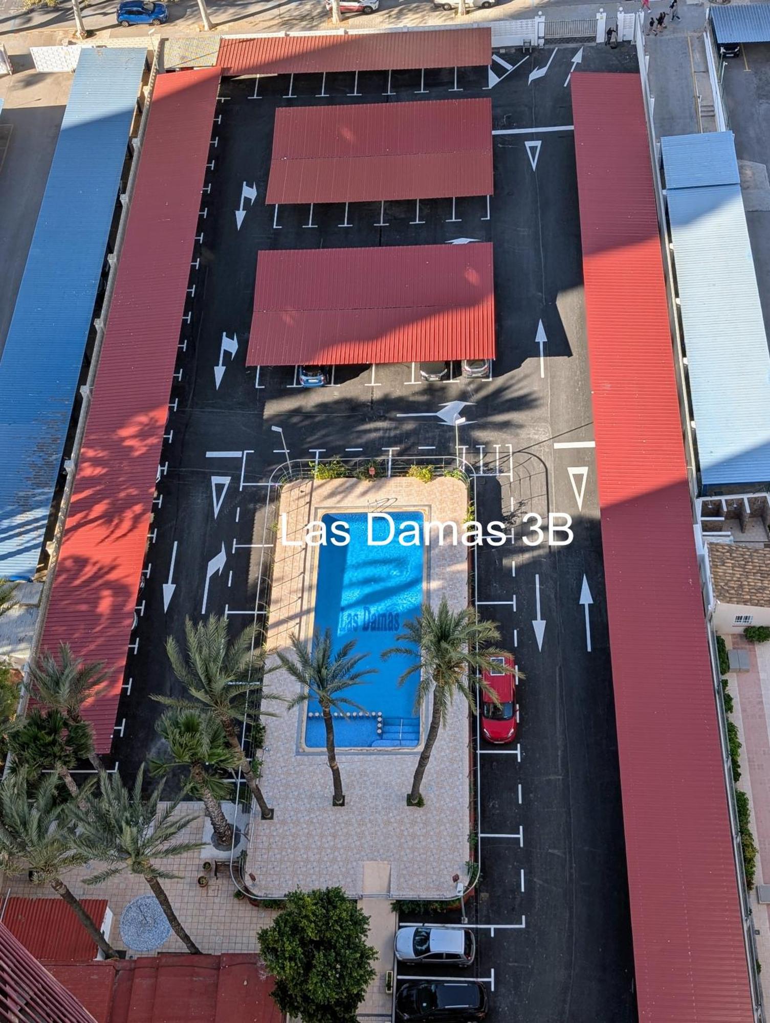 Las Damas 3B Beach Front - Pool & Parking 貝尼多姆 外观 照片
